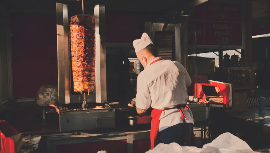 Kebab restaurant with strategic location